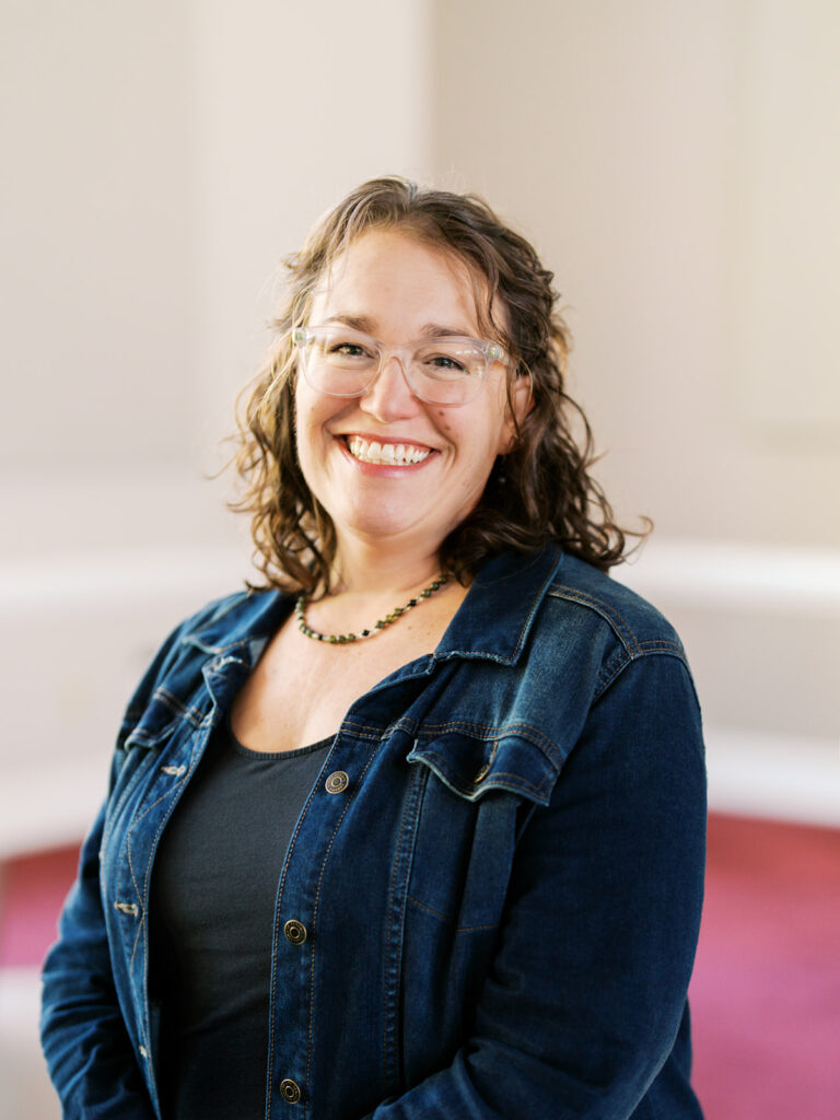 Portrait of a church team member in Durham, North Carolina, highlighting friendliness and professionalism