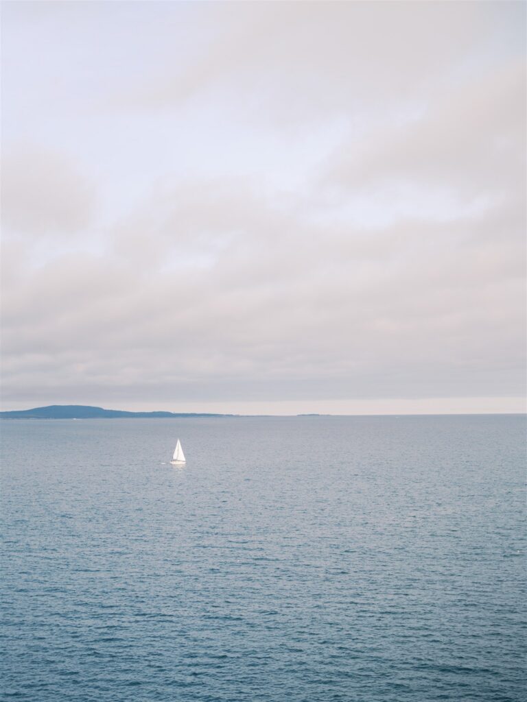 sailboat in water